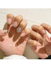 アネラ(ANELA)/ミラーフレンチネイル