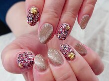 レディグリッター(Lady glitter)/クリスマスカラーツイード