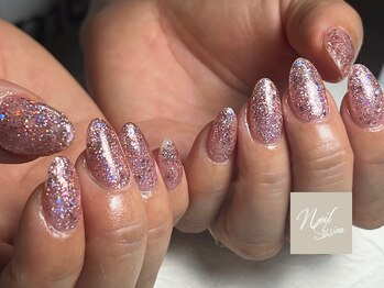 ネイルセッション(nail session)/華やかラメのワンカラー