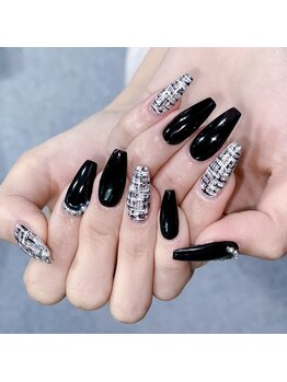 クイーンズビューティーサロン 新宿本店(Queen's beauty salon)/チップ長さ出し10本定額コース