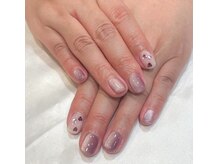 ヘアアンドネイル ミューズ 新浦安店(HAIR&NAIL MUSE)/うるまぐネイルピンクグレージュ