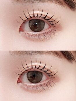 ムム(mumu)の写真/【感動の仕上がり！】SNS話題の韓国風まつげパーマ♪好感度爆上がりのくるんとした可愛らしい目元へ！