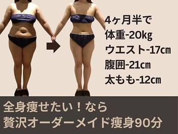 アユアランリンク 札幌店の写真/【全身まるごと痩身＆デトックス♪】贅沢オーダーメイド痩身90分¥29,400→