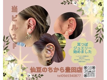 仙豆のちから 豊田店/耳つぼジュエリーやってます！