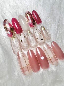 ナナズネイル 西小倉店(NANA's Nail)の写真/持ち込みアートＯＫ！16周年記念アートフルコースが【6,999円】（オフ無し）。したいデザインを叶えます♪