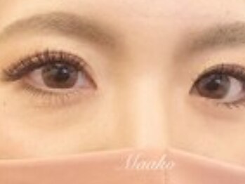 サロン ド マーコ(Salon de Maako)の写真/★驚きの持続力★「すぐ落ちる…」とお悩みの方へ！熟練の技術で理想のパッチリ目を長期間キープ♪名東区