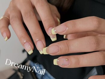 ドリーミーネイル 池袋(Dreamy Nail)/バターイエローフレンチ