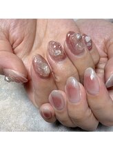アティックネイルアトリエ(attic nail atelier)/アシメネイル