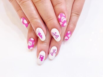 ネイルコレクション ピンク(Nail Collection Pink)/ジェル付放題¥10990～★バービー