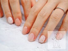 オトナネイル(otona nail)/手描きレースのブライダルネイル
