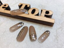 サロン ザ トップ(Salon the Top)/ニュアンス-くすみブラウン