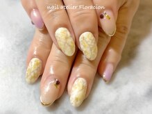 ネイルアトリエ フロラシオン/贅沢アートの褒められネイル63