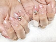 ジーエスネイル(GS NAIL)/ニュアンス/ピンクネイル