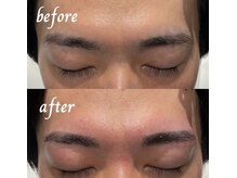 アイブロウドット 西宮(iBROW.)/美眉スタイリングBefore→After