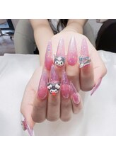 フェアリー(Fairy)/チップ長さだしラメネイルパーツ