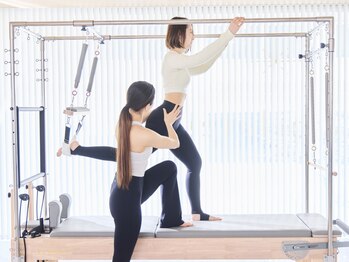 ラ ピラティス 熊谷店(La pilates)の写真/《痩せながらメリハリボディを作りたい女性必見》身体全体を整え、根本から正しい身体づくりを目指します。