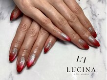 ネイルスタジオ ルキナ(LUCINA)/H-618マグネットグラデーション