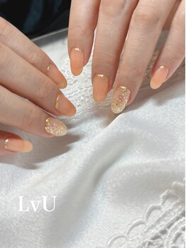 ラブユー(LvU)/1色追加ワンカラー＋ラメ追加