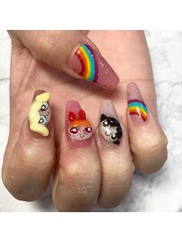 キャラクターネイル