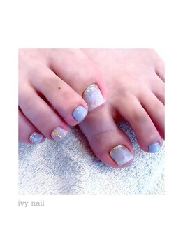 アイビーネイル(ivy-nail)/ニュアンスフットネイル♪