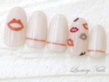 ラグジュアリーネイルズ アカバネ(Luxury Nails Akabane)/トレンド*リップネイル