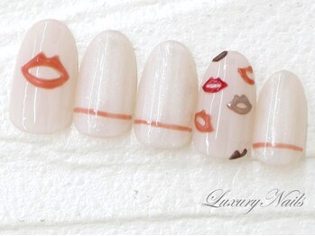 ラグジュアリーネイルズ アカバネ(Luxury Nails Akabane)/トレンド*リップネイル