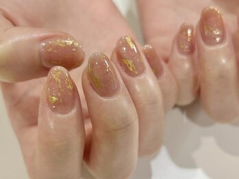 アイネイルズ 渋谷店(I nails)/【Karin.m】ピンクゴールド