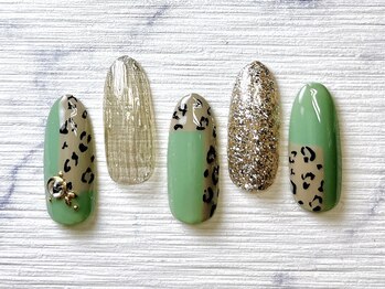 ネイルサロン インプレス(Impress)/ヒョウ柄ネイル