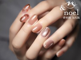 タイダイ大理石ニュアンスネイル