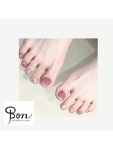 ネイルアトリエ ボン(nail atelier bon)/フットシェラックネイル