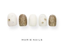 マリー ネイルズ いわきラトブ店(MARIE NAILS)/定額5,500円税込 シンプル 1113b