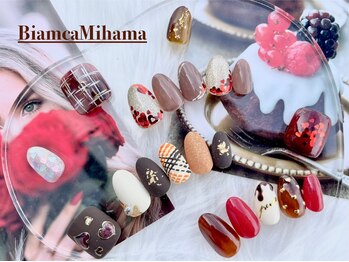 ビアンカ 美浜店(Bianca)の写真/《シンプル～トレンドデザイン、豊富にご用意♪》初回オフ無料/カラーチェンジ◎ネイルをお得に楽しめる☆