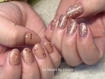 レミュー バイ ヴィヴァール(Le Mieux by vivare)/ハートホロ × ラメ