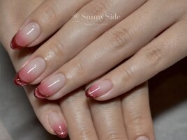 グラデ×マグネットフレンチ