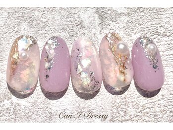 キャンアイ ドレッシー 横須賀中央店(Can i Dressy)/エレガント×パープル￥9000