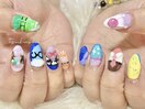 インサイドヘッドネイル
