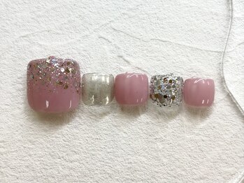 キャンアイドレッシー 館林店/フット定額デザイン￥7500