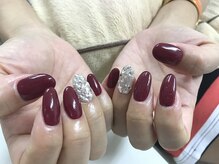 ネイルアンドエピサロン ラピス(Nail & Epi Salon Lapis)/ボルドーネイル