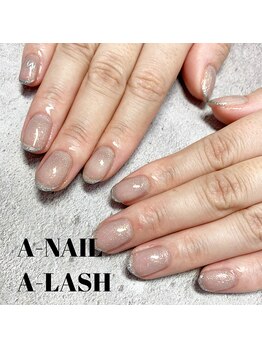 エーネイル エーラッシュ(A-NAIL A-LASH)/定額ネイル【倉敷】
