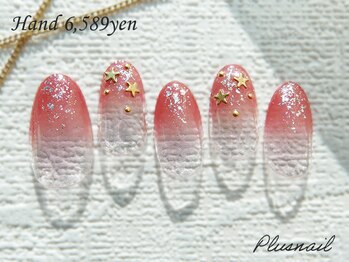 プラスネイル 自由が丘店(PLUS NAIL)/【2493】定額6,589円スター