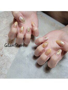 グラムスラム 福島店(GLAMSLAM)/フラワーネイル♪