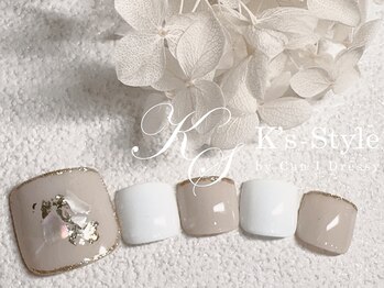 ケーズスタイル バイ キャンアイドレッシー(K's-Style by Can I Dressy)/シェルキラキラ【フット定額】