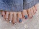 エス ワイ ネイル(S.Y NaiL)の写真/この夏の主役は足元！今どきトレンドをぎゅっと詰め込んだフットネイルで、周りと差がつく映える足元に◎