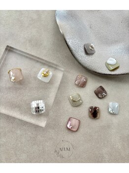 アルム(ALUM)/フットネイル サンプルコース