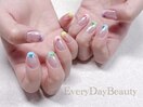 カラフルハートのフレンチ