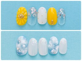 定額Ｓ★ぷっくりフラワーネイル