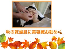 泉町鍼灸整骨院/秋のお肌のお悩み美容鍼でケアを