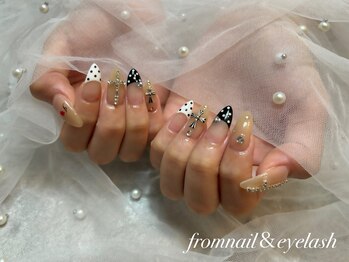 フロムネイルアンドアイラッシュ 神戸三宮(from nail&eyelash)/パラジェル取扱/フィルイン施術