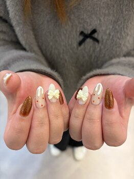 エーナイン イオンモール盛岡南店/バレンタインネイル♪