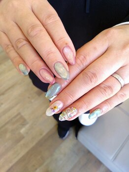 アトリエネイル(Atelier Nail)/【Maki限定】アート定額ネイル